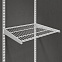 Полка сетчатая 463*406 мм белая
