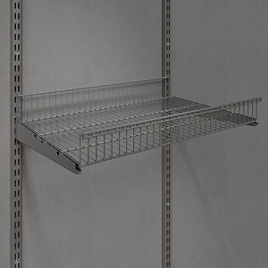 Корзина стационарная 603*440*85 серебристая