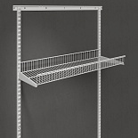 Корзина стационарная 903*340*85 белая