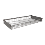 Корзина выдвижная 863*440*85 мм серебристая